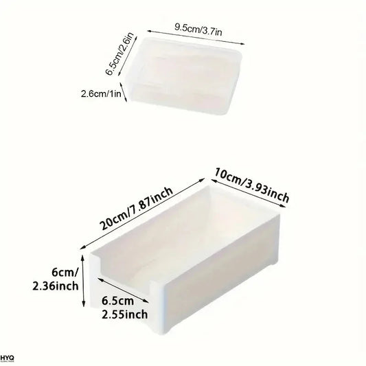 Cable Organiser Storage Box Set – 7 Small + 1 Large Box