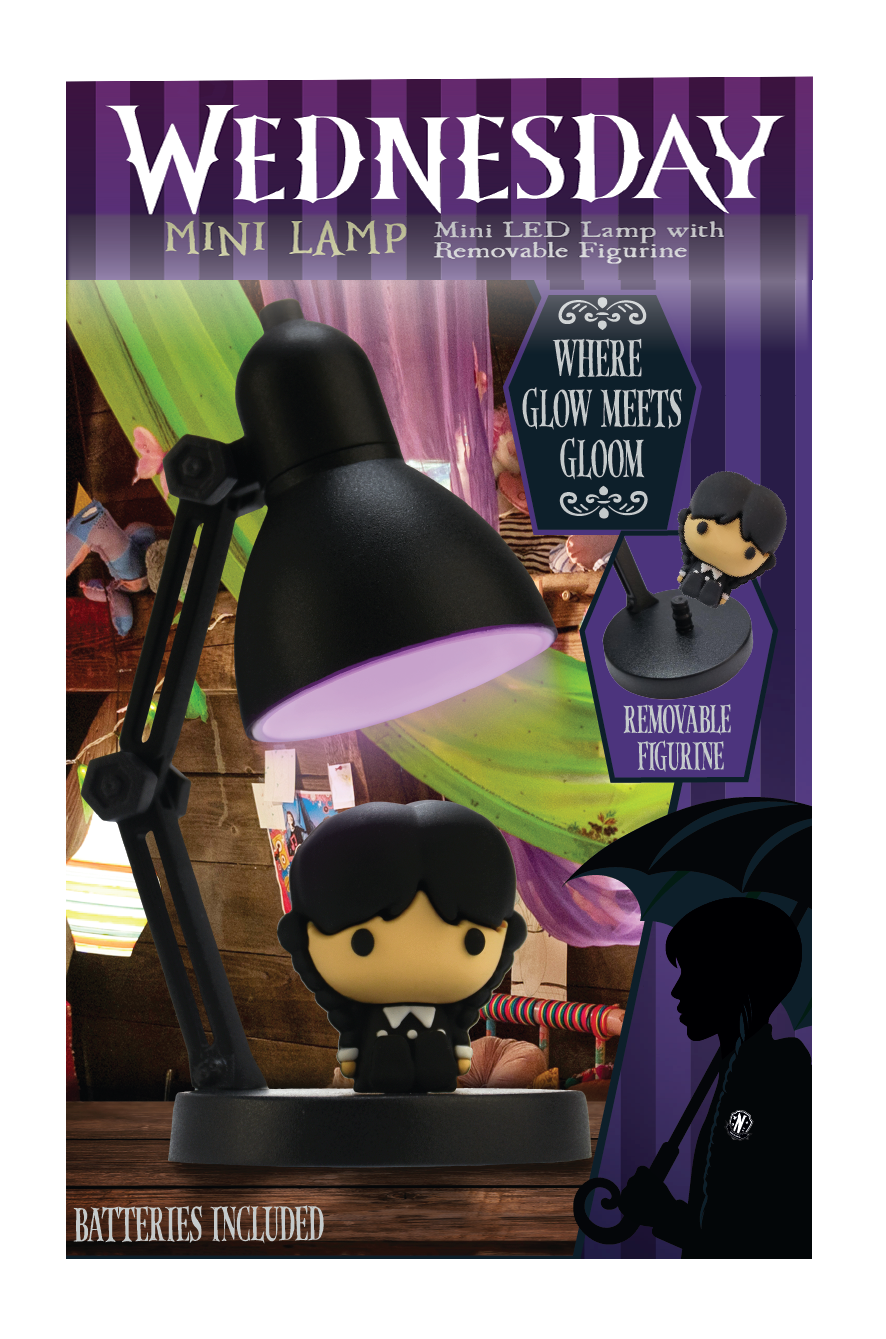 Wednesday - Mini LED Lampe inkl. Sammelfigur
