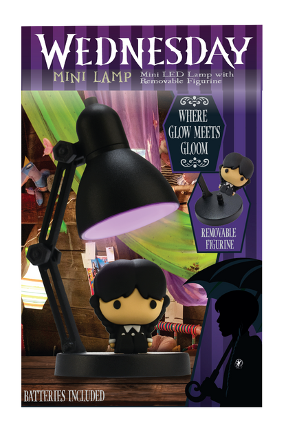 Wednesday - Mini LED Lampe inkl. Sammelfigur