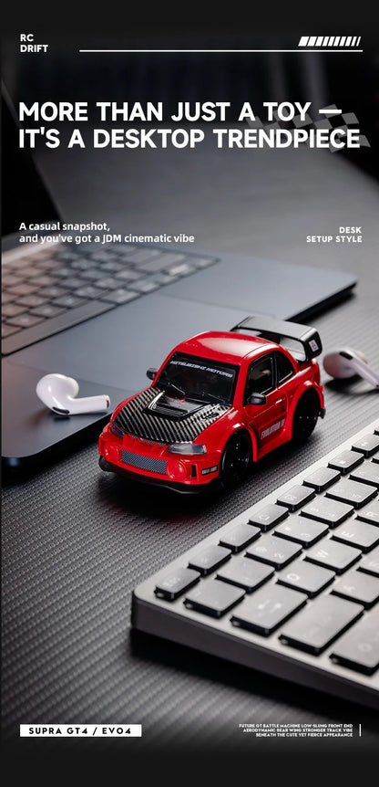 RC Mini Drift Auto 1:43 – Toyota Supra & Mitsubishi Evo | 2,4 GHz