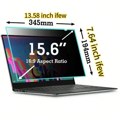Laptop-Blickschutzfilter – Anti-Spionage-Schutz, 11,6–17,3 Zoll