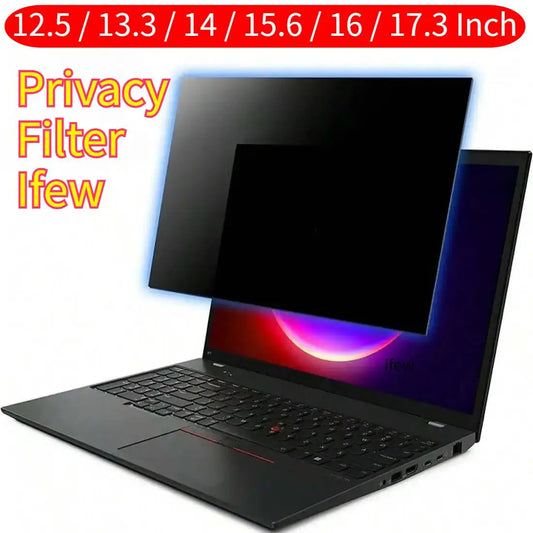Laptop Privacy Screen Filter – Anti-Spy Protector, 11.6–17.3 Inch