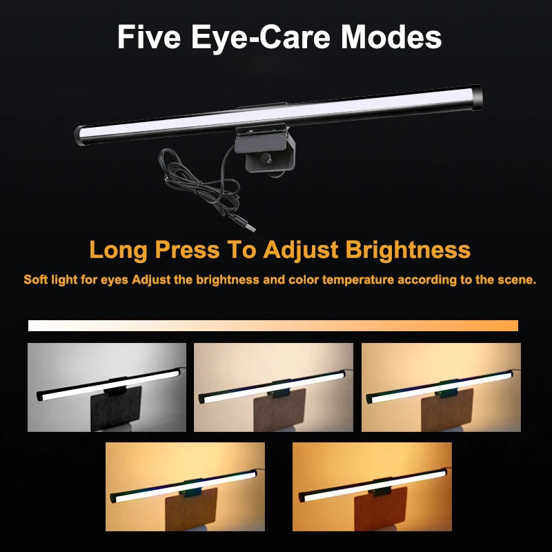 LED Monitor Light Bar – Dimmbare Bildschirmleuchte mit optionalem RGB