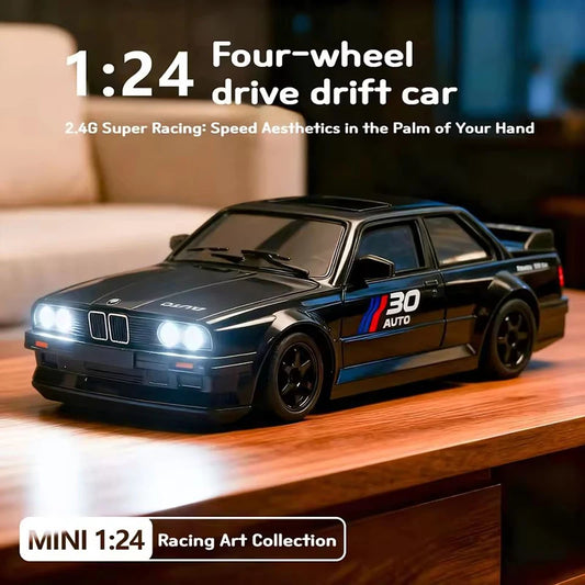 1:24 RC Drift Car – 4WD, 2.4G Remote, up to 20 km/h, LED Lights
