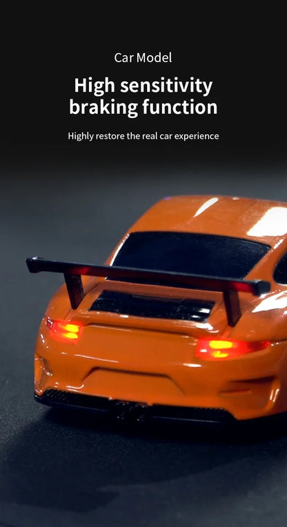 JIABAILE 4303 RC Drift Auto 1:43 mit Gyro 4WD 2,4 GHz Orange