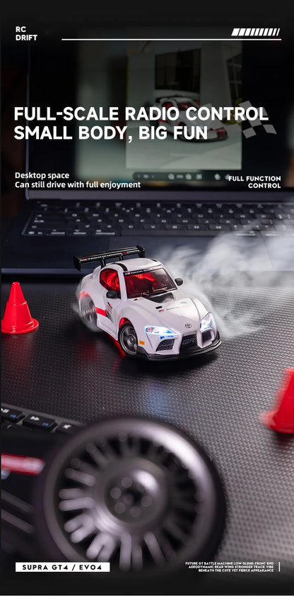 RC Mini Drift Auto 1:43 – Toyota Supra & Mitsubishi Evo | 2,4 GHz