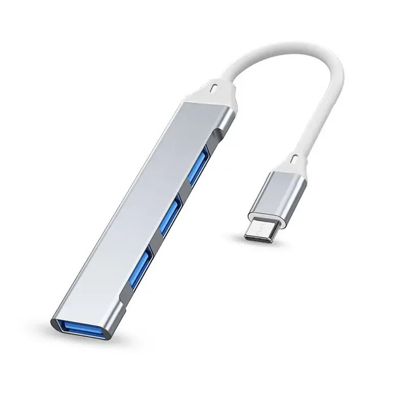 Aluminium USB Hub – 4 oder 7 Ports, USB-C oder USB-A