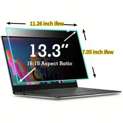 Laptop-Blickschutzfilter – Anti-Spionage-Schutz, 11,6–17,3 Zoll
