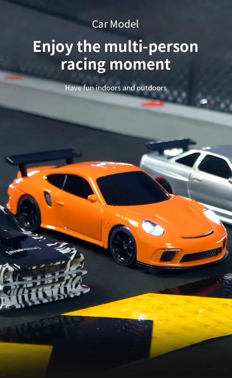 JIABAILE 4303 RC Drift Auto 1:43 mit Gyro 4WD 2,4 GHz Orange