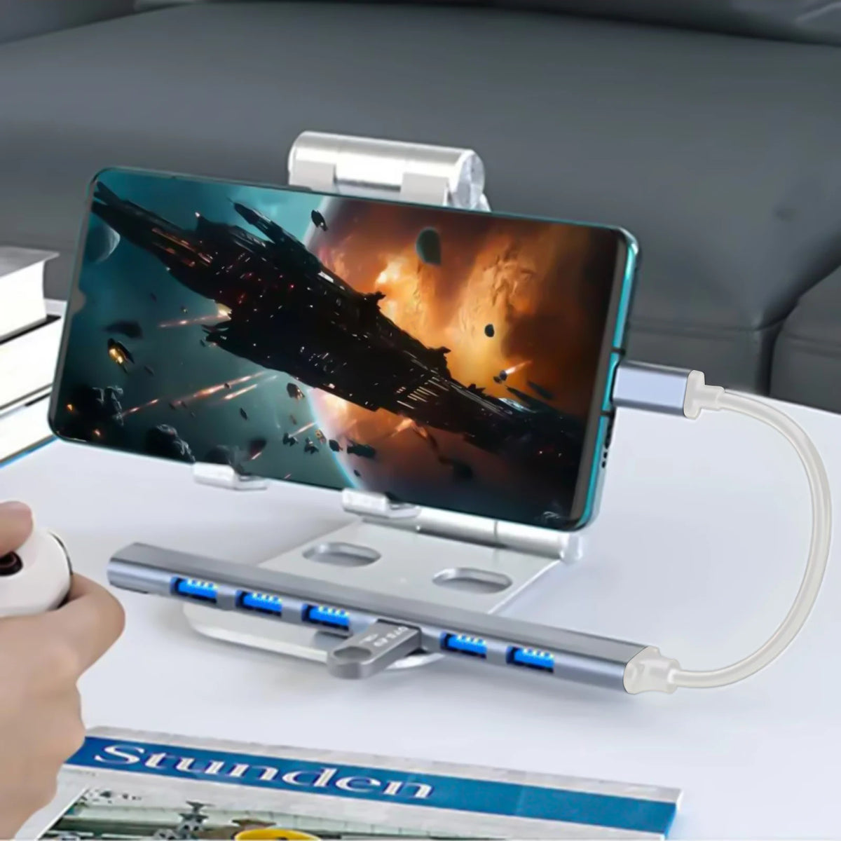 Aluminium USB Hub – 4 oder 7 Ports, USB-C oder USB-A