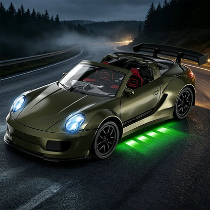RC-Drift-Auto mit Licht & Ersatz-Driftreifen – High-Speed-ferngesteuertes Auto