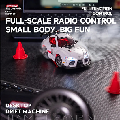 RC Mini Drift Auto 1:43 – Toyota Supra & Mitsubishi Evo | 2,4 GHz