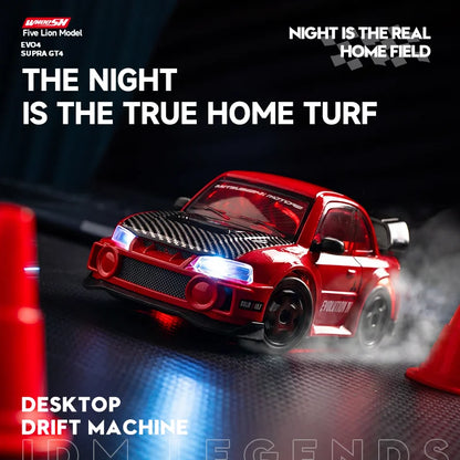 RC Mini Drift Auto 1:43 – Toyota Supra & Mitsubishi Evo | 2,4 GHz
