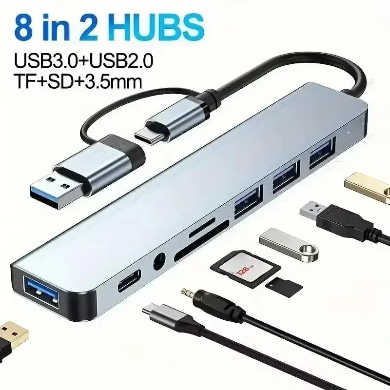 USB-C Hub mit 4K HDMI & PD Schnellladefunktion – Multiport-Adapter