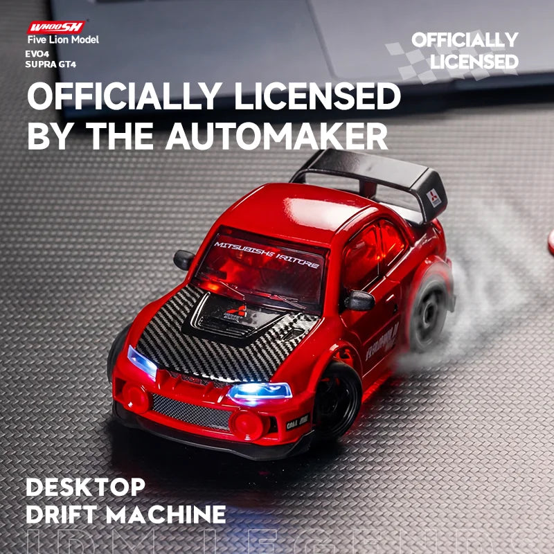 RC Mini Drift Auto 1:43 – Toyota Supra & Mitsubishi Evo | 2,4 GHz